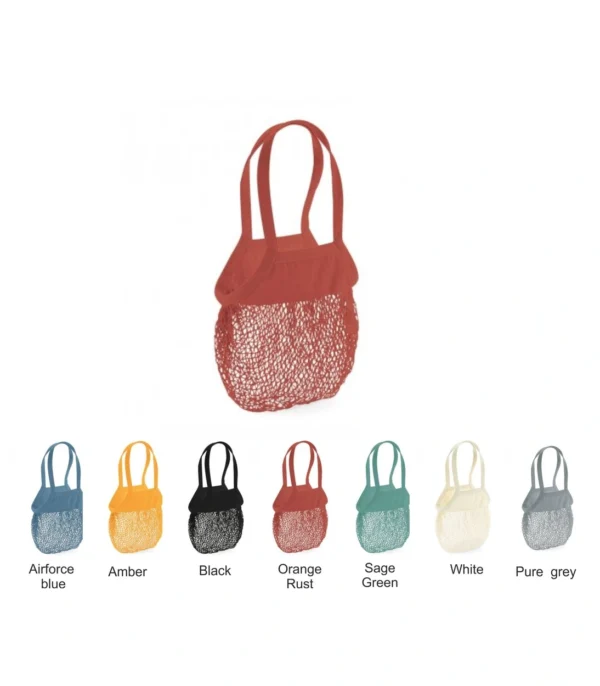 W150 Westford Mill Organic Cotton Mesh Grocery Bag